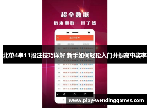 北单4串11投注技巧详解 新手如何轻松入门并提高中奖率