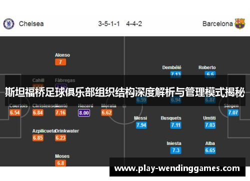 斯坦福桥足球俱乐部组织结构深度解析与管理模式揭秘